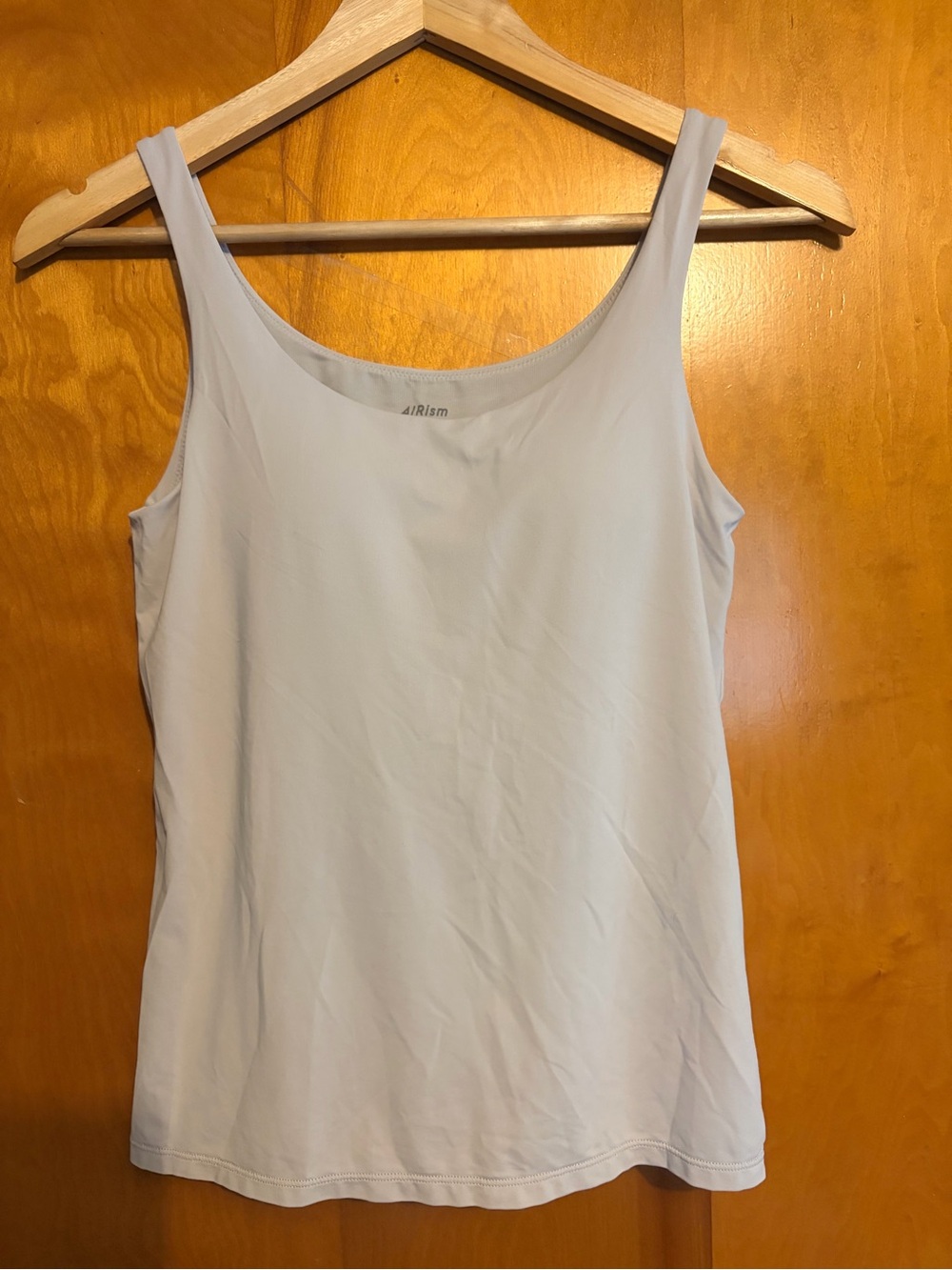 UNIQLO AIRism Light Grey Bra Tank Top